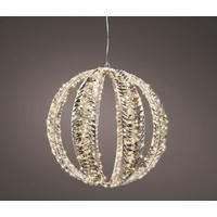 LED SVJETILJKA DEKORATIVNA  - zlatne boje, Basics, metal/plastika (40cm) - X-Mas