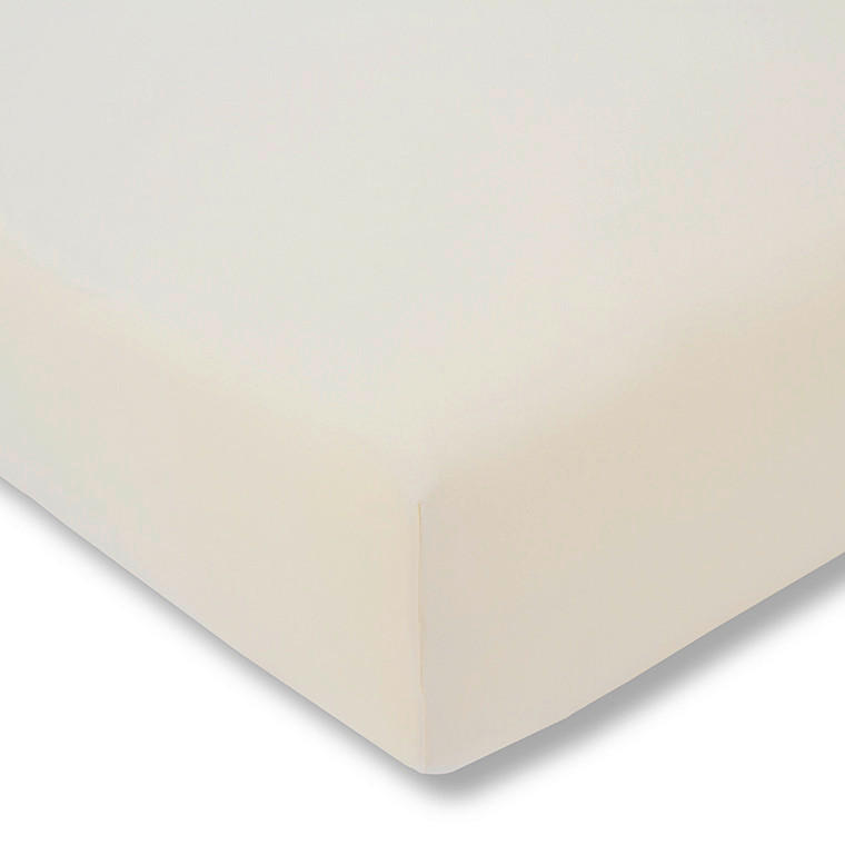 SPANNLEINTUCH 100/200 cm Single-Jersey  - Creme, Basics, Textil (100/200cm) - Estella