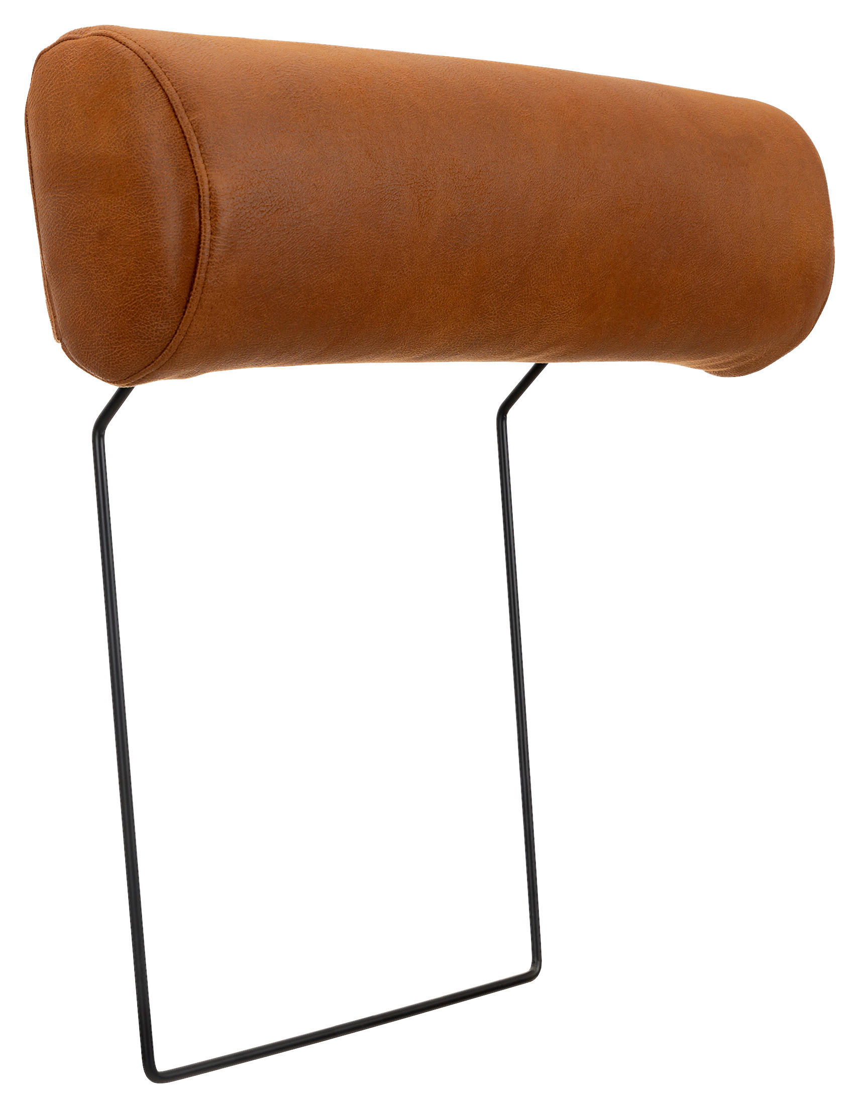 NACKSTÖD i  - cognacfärgad, Basics, metall/textil - Pure Home Comfort