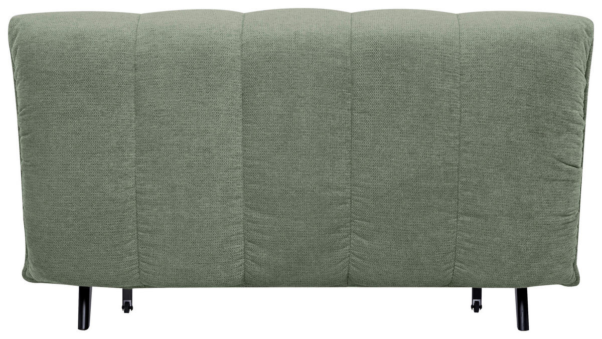 SCHLAFSOFA  in Webstoff Grün  - Schwarz/Grün, Basics, Holz/Textil (148/82/102cm) - Stylife