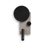 LED-WANDLEUCHTE  27 cm  - Grau, LIFESTYLE, Metall (27cm)