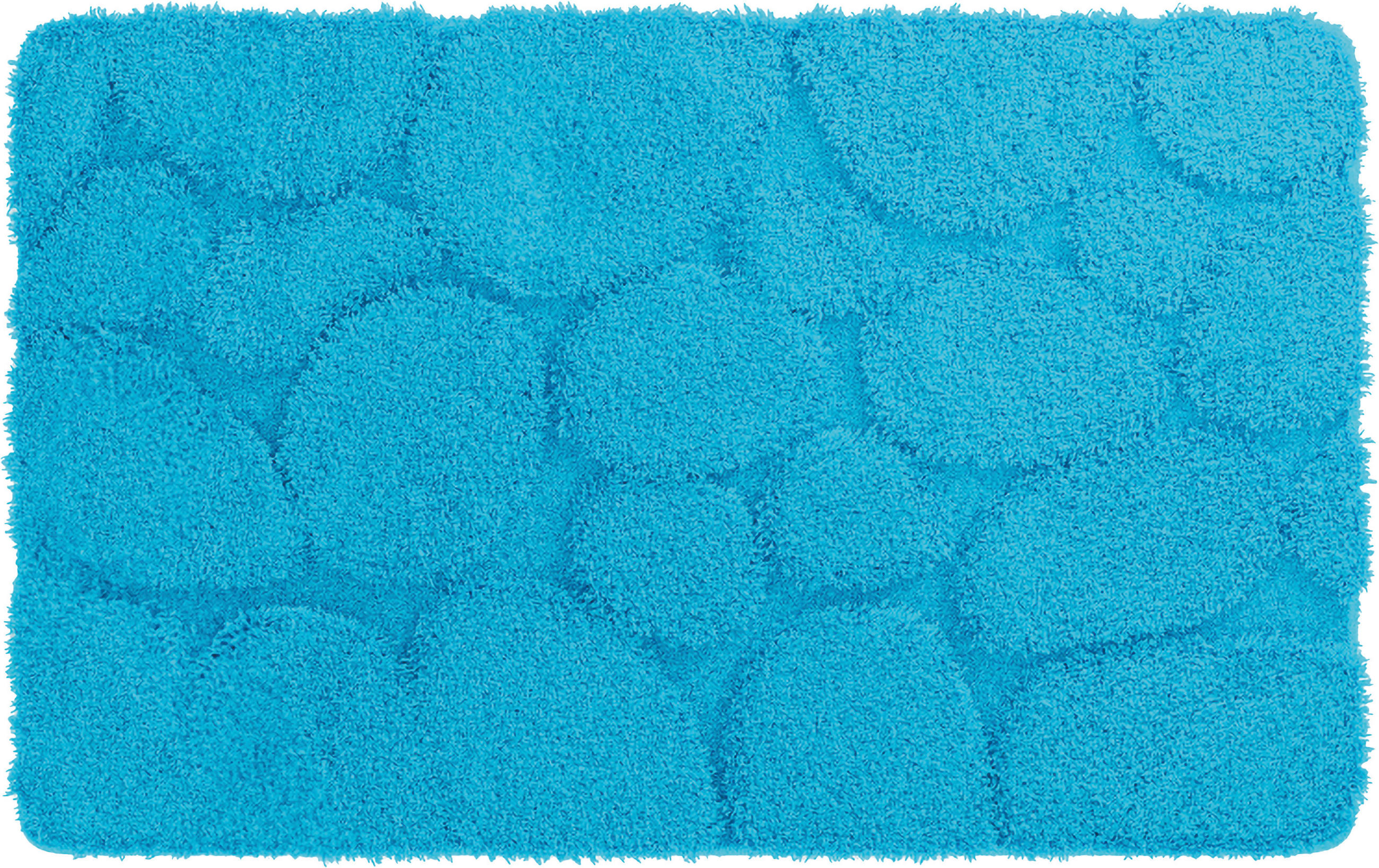 BADEMATTE Hellblau 50/80 cm  - Hellblau, Basics, Kunststoff (50/80cm) - Grund
