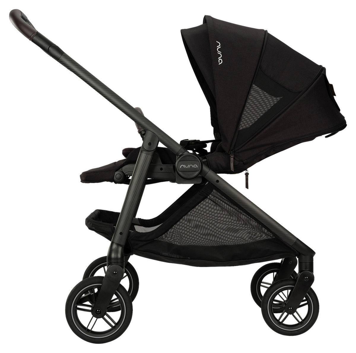 KINDERWAGEN Swiv  - Schwarz, Basics, Textil/Metall (94/54/103cm) - Nuna