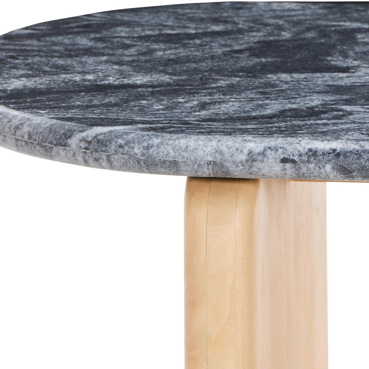 COUCHTISCH Mangoholz massiv oval Naturfarben  - Naturfarben, Design, Holz/Stein (120/60/40cm) - Livetastic