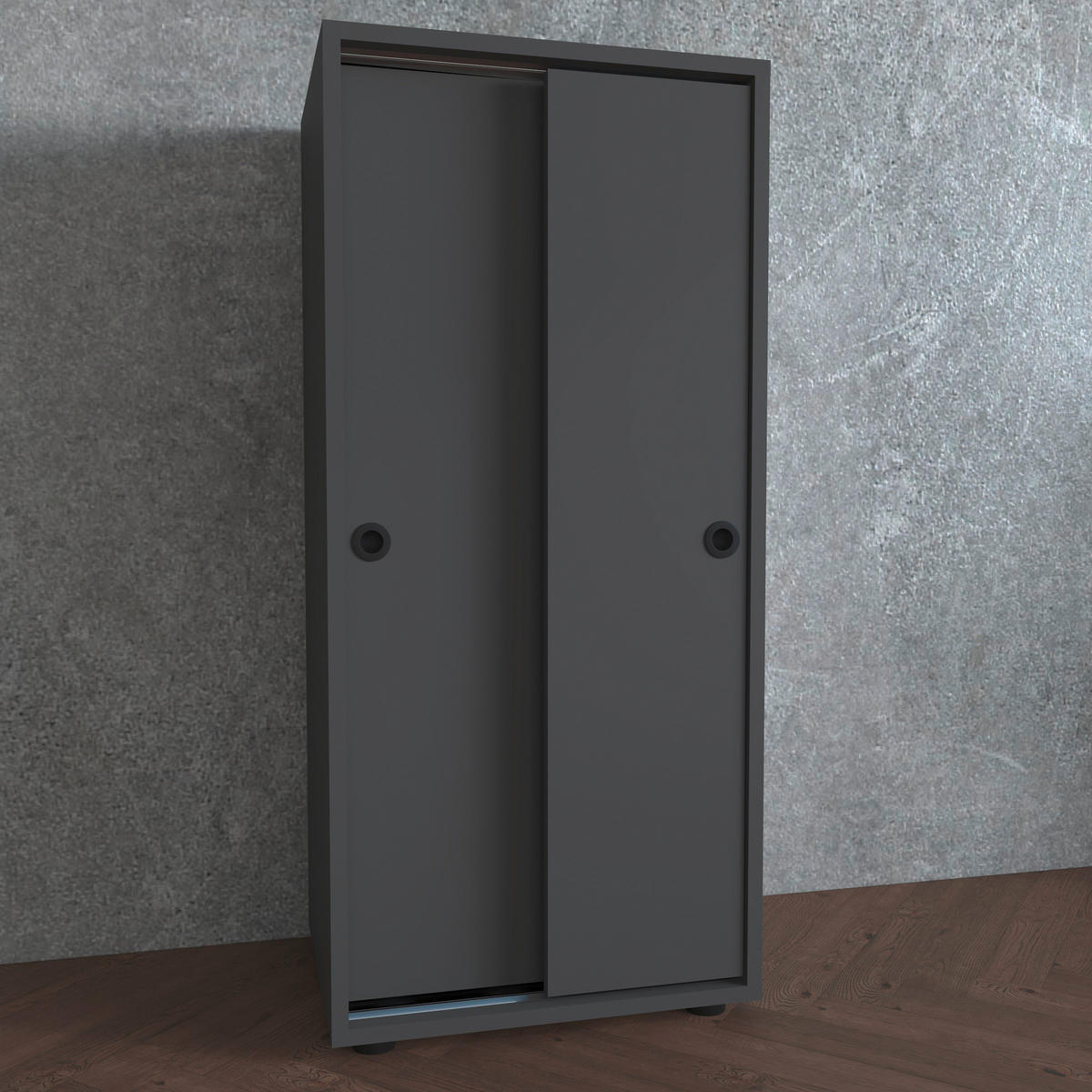 AKTENSCHRANK 49/109/38 cm  - Anthrazit, Design, Holzwerkstoff (49/109/38cm) - MID.YOU