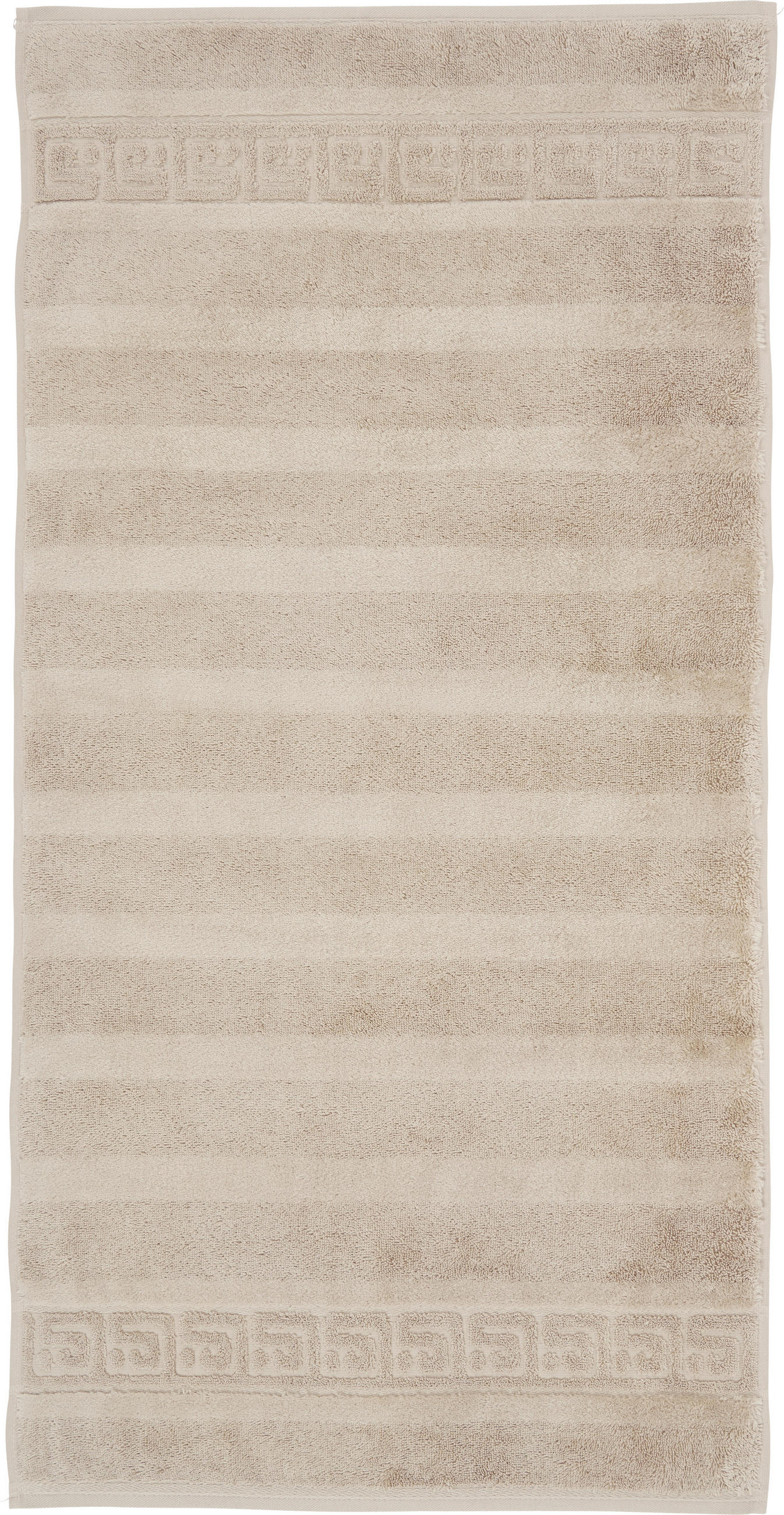 HANDTUCH Noblesse Uni Sandfarben  - Sandfarben, Basics, Textil (50/100cm) - Cawoe