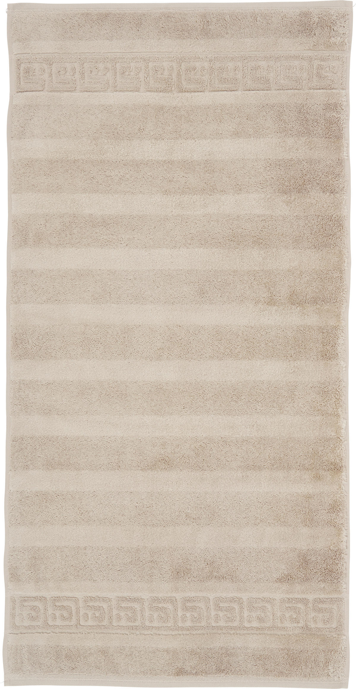 HANDTUCH Noblesse Uni Sandfarben  - Sandfarben, Basics, Textil (50/100cm) - Cawoe