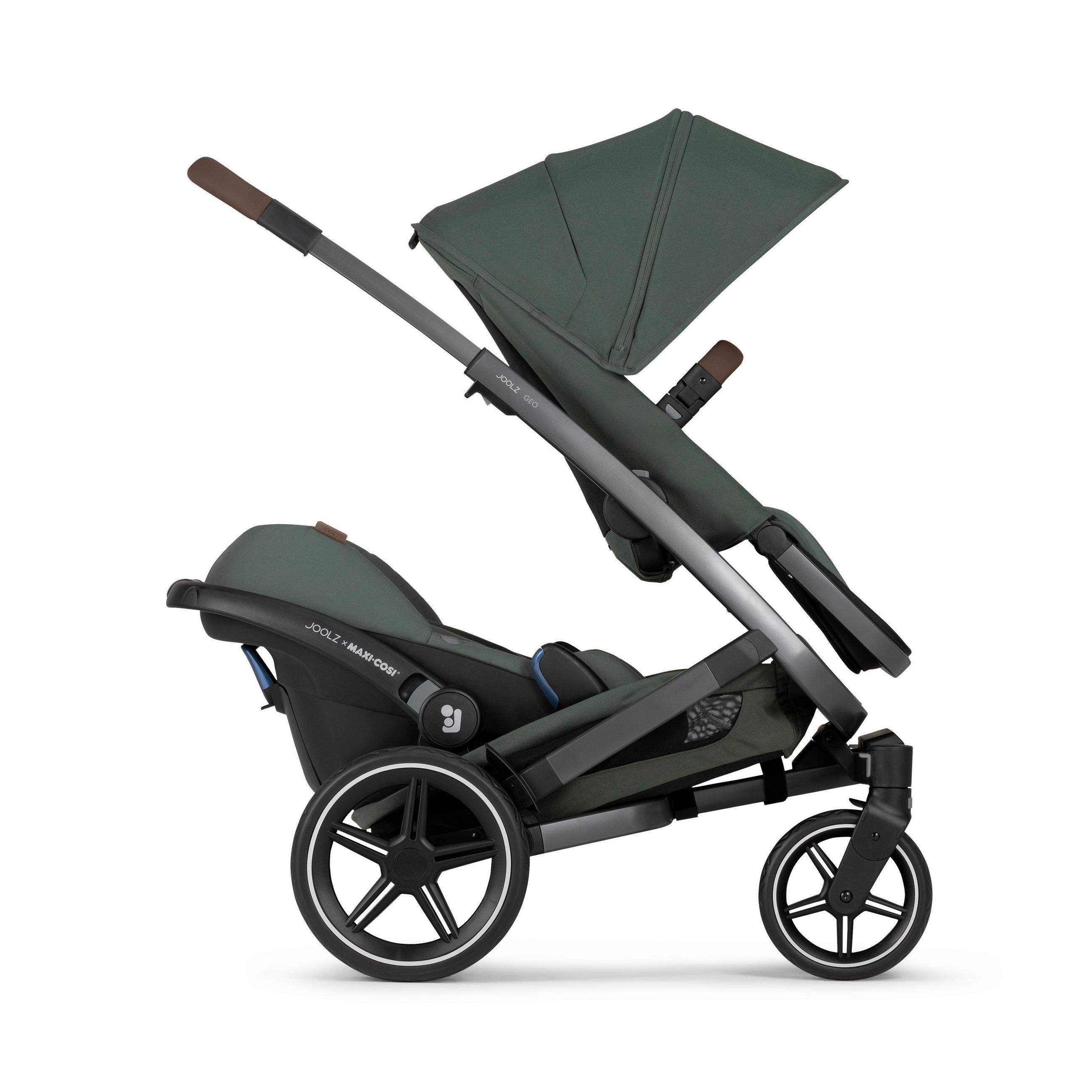 BABYSCHALENADAPTER - Schwarz, Basics, Kunststoff (25/9/3cm) - Joolz