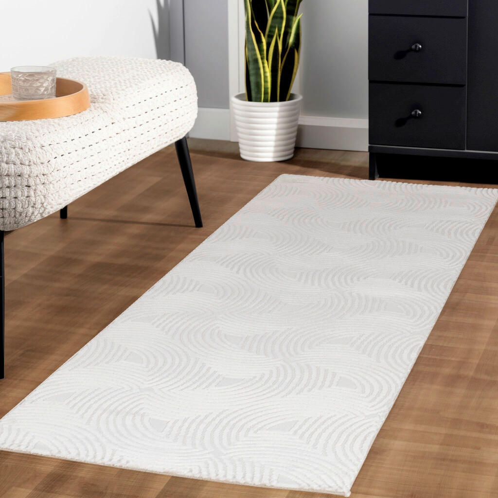 LÄUFER 80/250 cm Sahara  - Creme, Design, Textil (80/250cm) - Novel