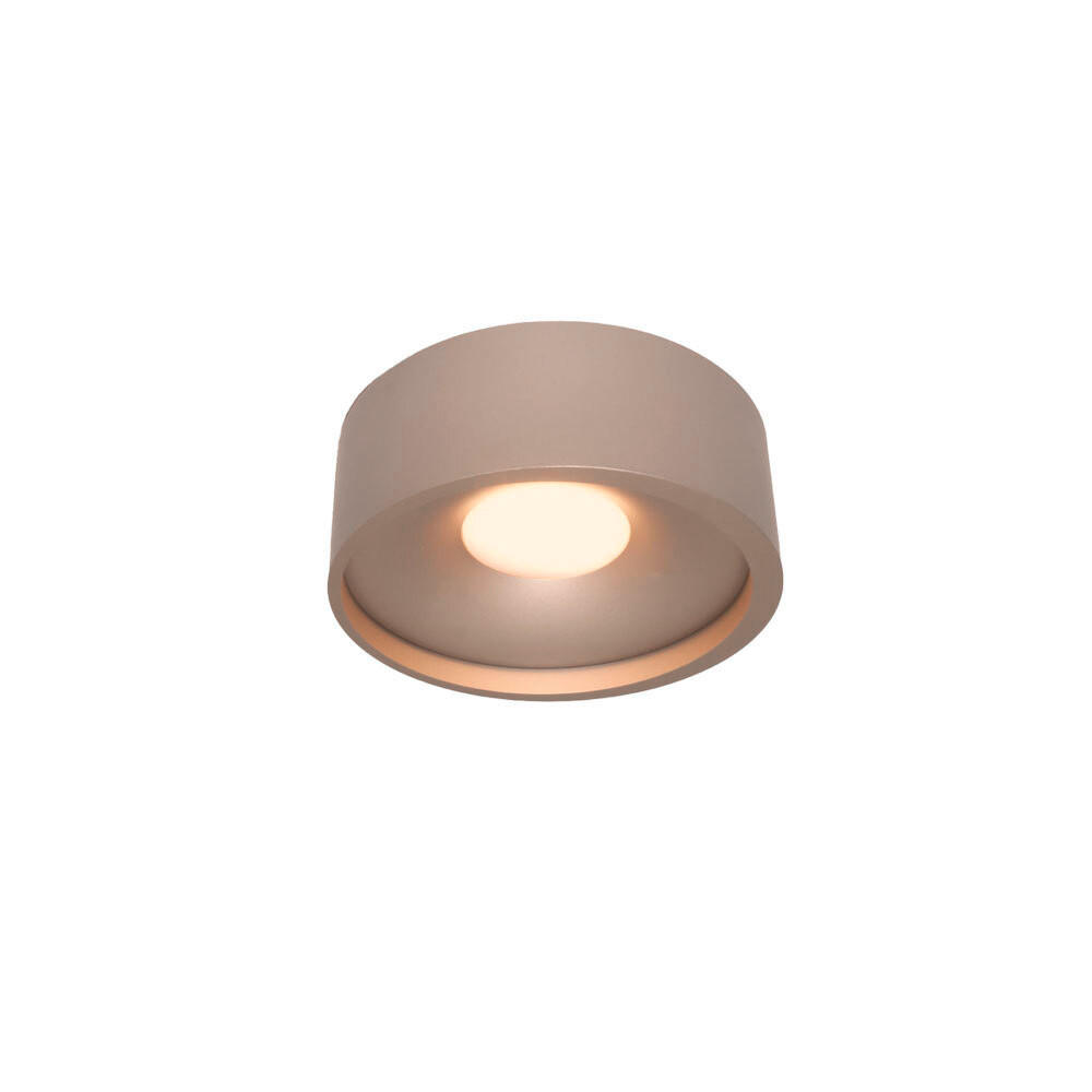 LED-DECKENLEUCHTE  14/5 cm    - Champagner, Design, Metall (14/5cm)