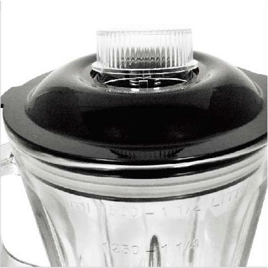 STANDMIXER  - Edelstahlfarben/Transparent, Basics, Glas/Kunststoff (23/40/21cm) - Silva Homeline