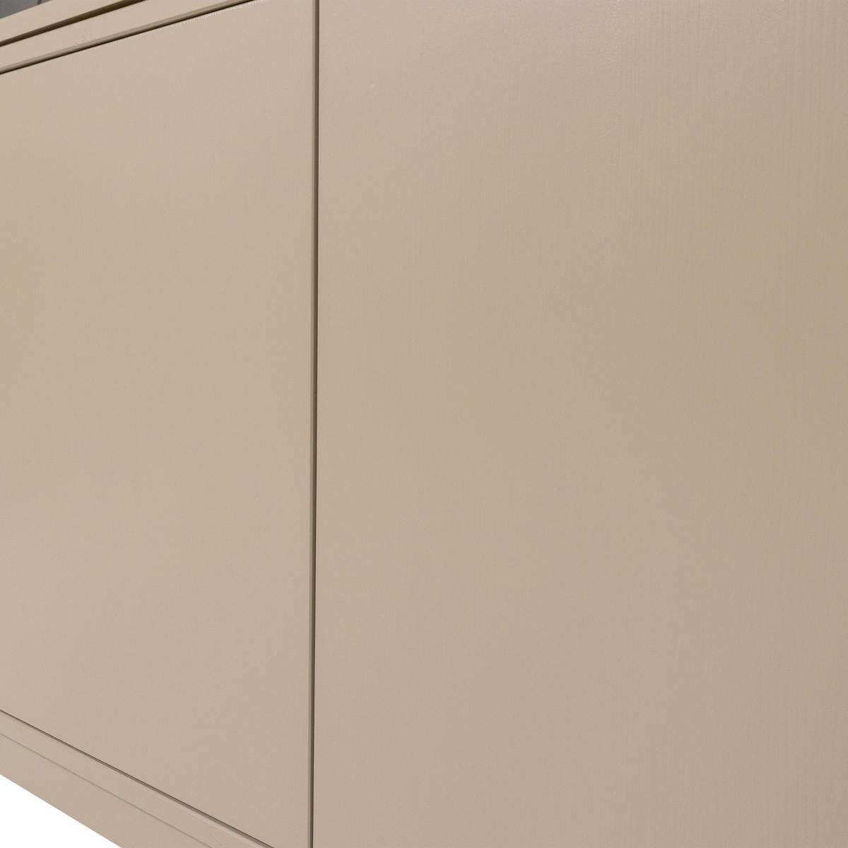 REGAL  101/236/40 cm Schlammfarben  - Schlammfarben, Design, Glas/Holz (101/236/40cm) - Livetastic
