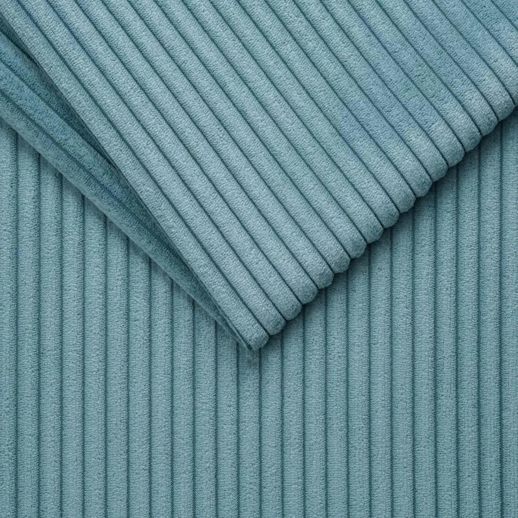 Thumbnail - Lomoco Ecksofa, Hellblau, Textil, 4-5-Sitzer, Füllung: Schaumstoff, Ottomane rechts, L-Form, 340x205 cm, Stoffauswahl, s...