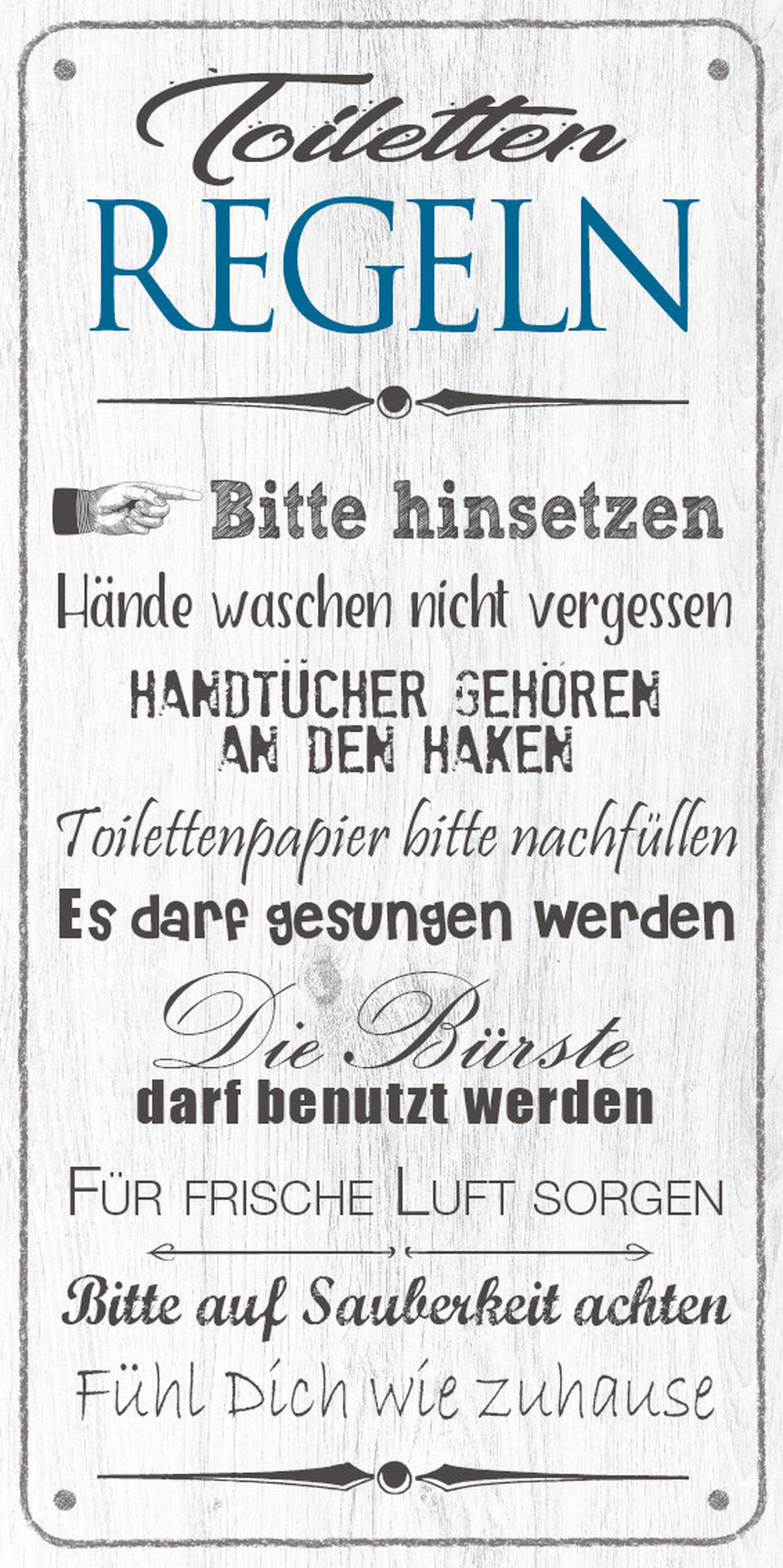 DEKOPANEEL Text 20/40/0,3 cm  - Multicolor, KONVENTIONELL (20/40/0,3cm)