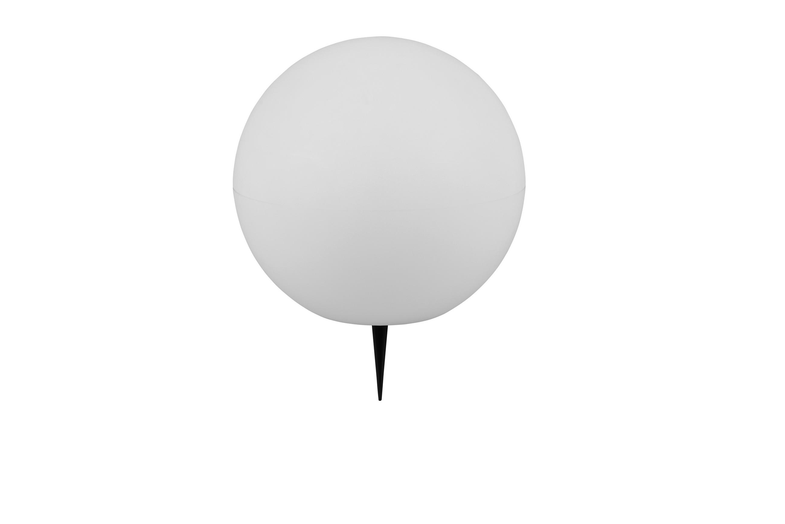 SOLÁRNÍ SVÍTIDLO, 30 cm - bílá, Trend, plast (30cm) - Ambia Garden