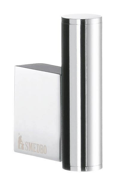 HANDTUCHHAKEN in Chromfarben  - Chromfarben, Basics, Metall (1,9/4,7/3,6cm)
