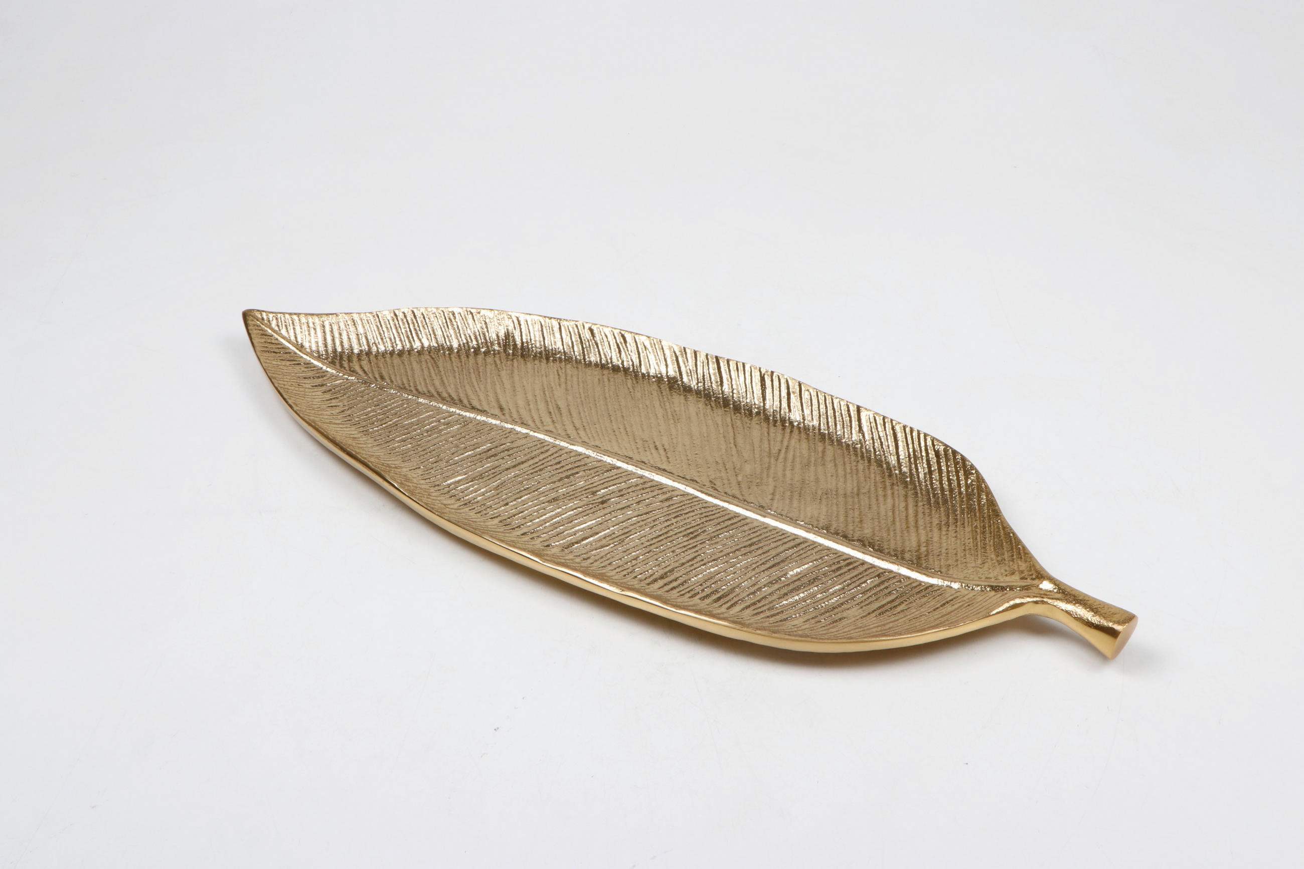DEKORSKÅL    - guldfärgad, Lifestyle, metall (49/18,5/2,5cm) - Ambia Home