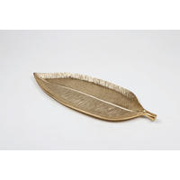 DEKORSKÅL    - guldfärgad, Lifestyle, metall (49/18,5/2,5cm) - Ambia Home