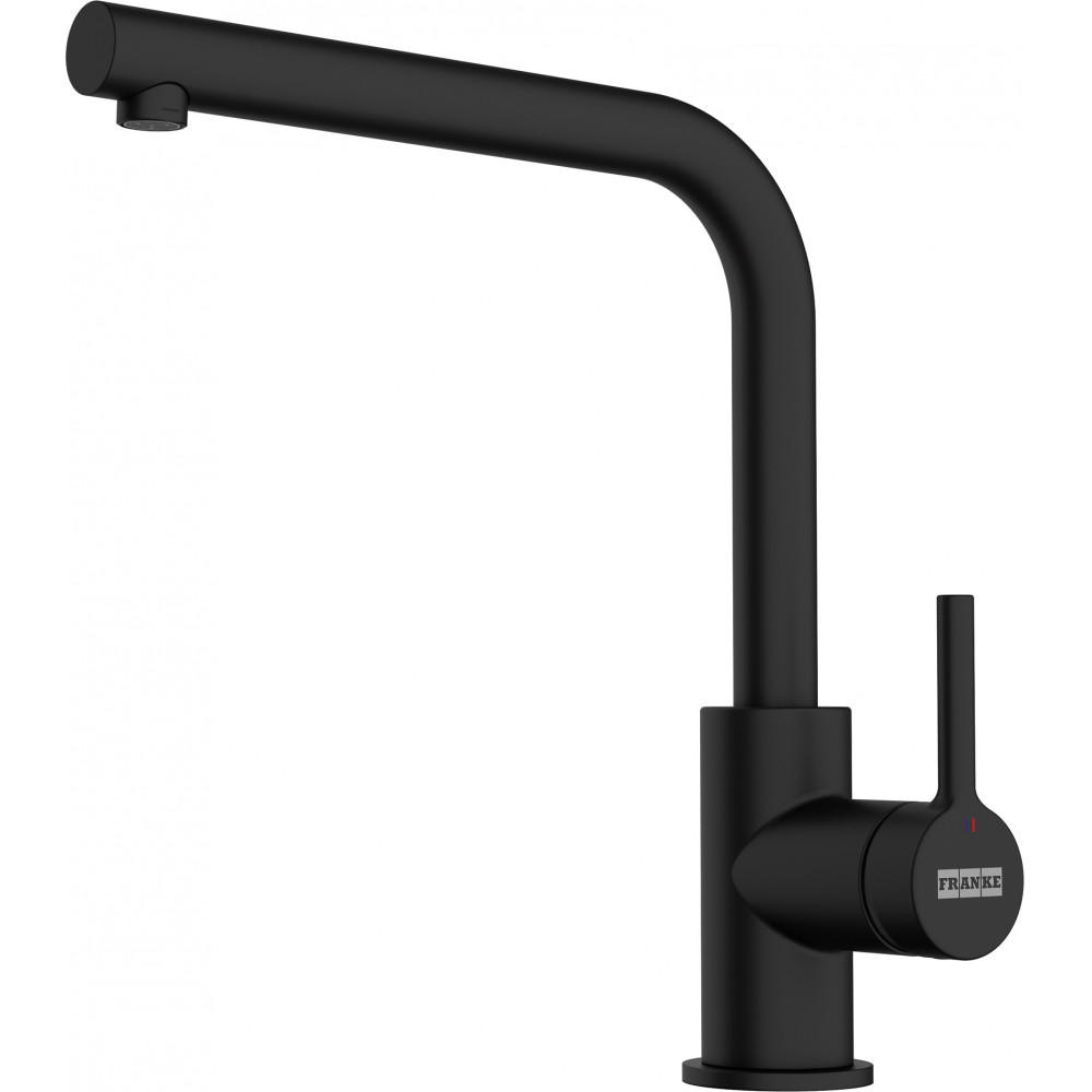KÜCHENARMATUR - Schwarz, Basics, Metall (10,8/28,4/25,7cm) - Franke