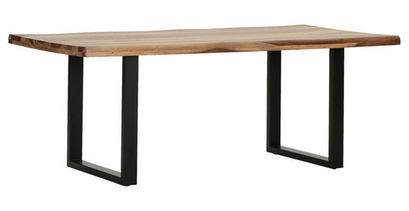 TISCHGESTELL Schwarz   - Schwarz, Design, Metall (70/8/73cm) - Landscape