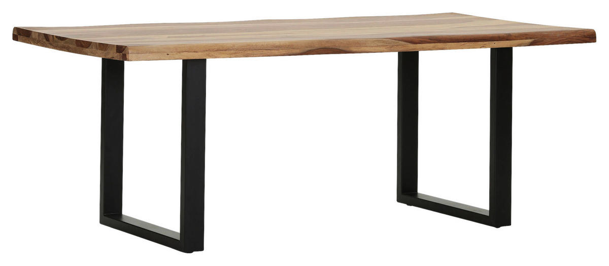 TISCHPLATTE Sheeshamfarben   - Sheeshamfarben, Design, Holz (200/100/5cm) - Landscape