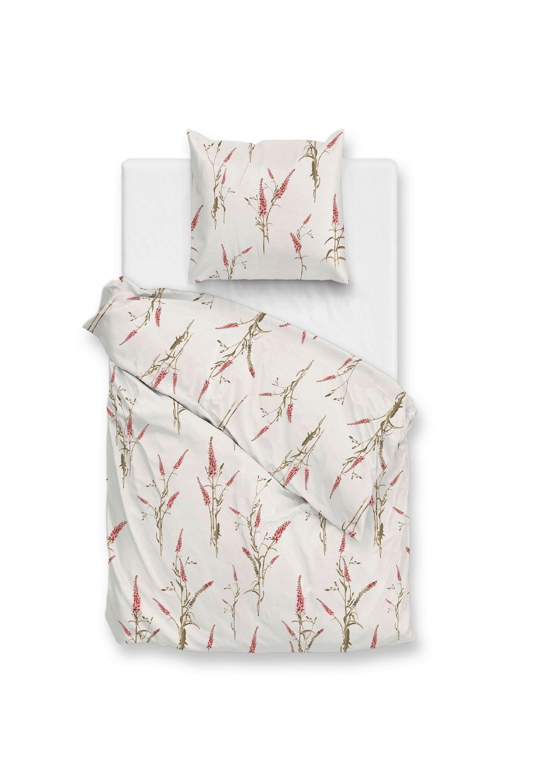 BETTWÄSCHE Elodie Flanell 155/220 cm  - Naturfarben, Basics, Textil (155/220cm)