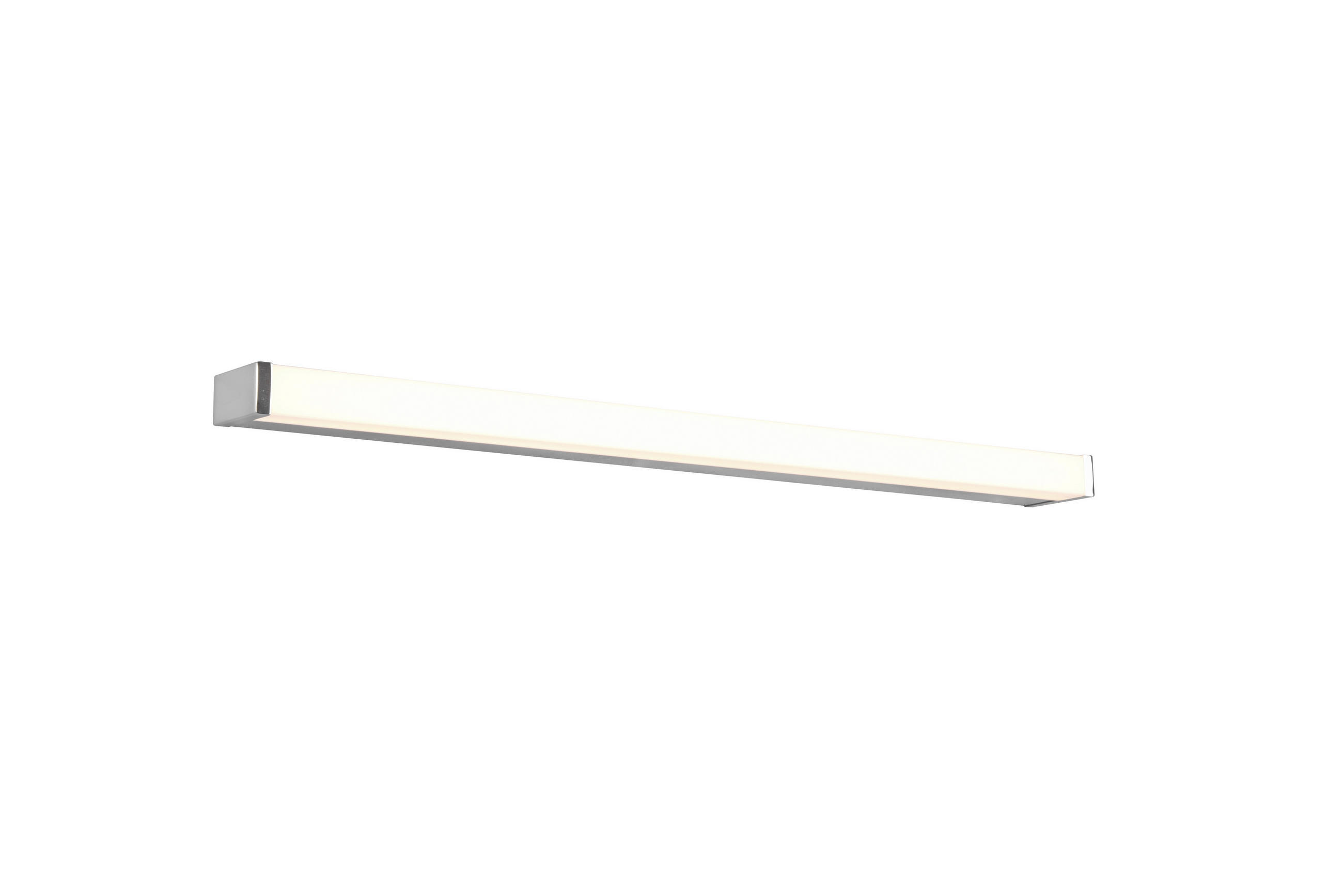 BADEZIMMER-WANDLEUCHTE   - Chromfarben/Weiß, Basics, Kunststoff/Metall (3,8/80,0/7,9cm) - Trio Leuchten