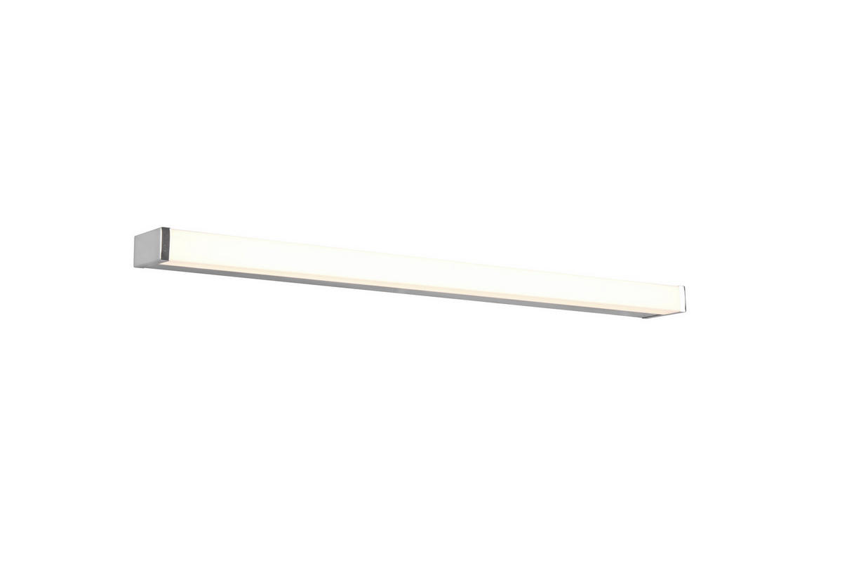 BADEZIMMER-WANDLEUCHTE   - Chromfarben/Weiß, Basics, Kunststoff/Metall (3,8/80,0/7,9cm) - Trio Leuchten