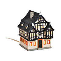 DEKOHAUS  - Beige/Schwarz, Basics, Keramik (13/18/13cm)