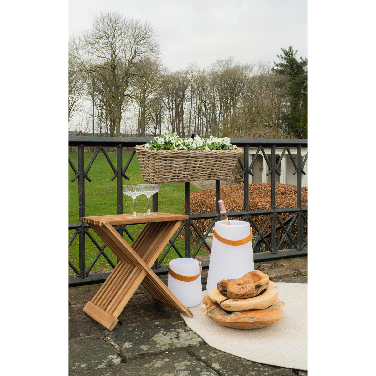 KLAPPSTUHL Teakfarben  - Teakfarben, Basics, Holz (40/45/35cm) - MID.YOU