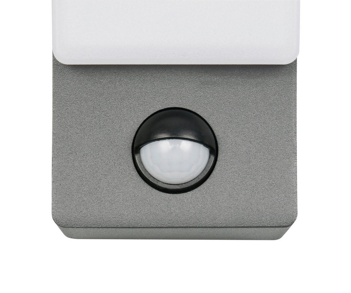 VÄGGLAMPA FÖR UTOMHUS - antracit, Design, metall (8/22,5/18,5cm)