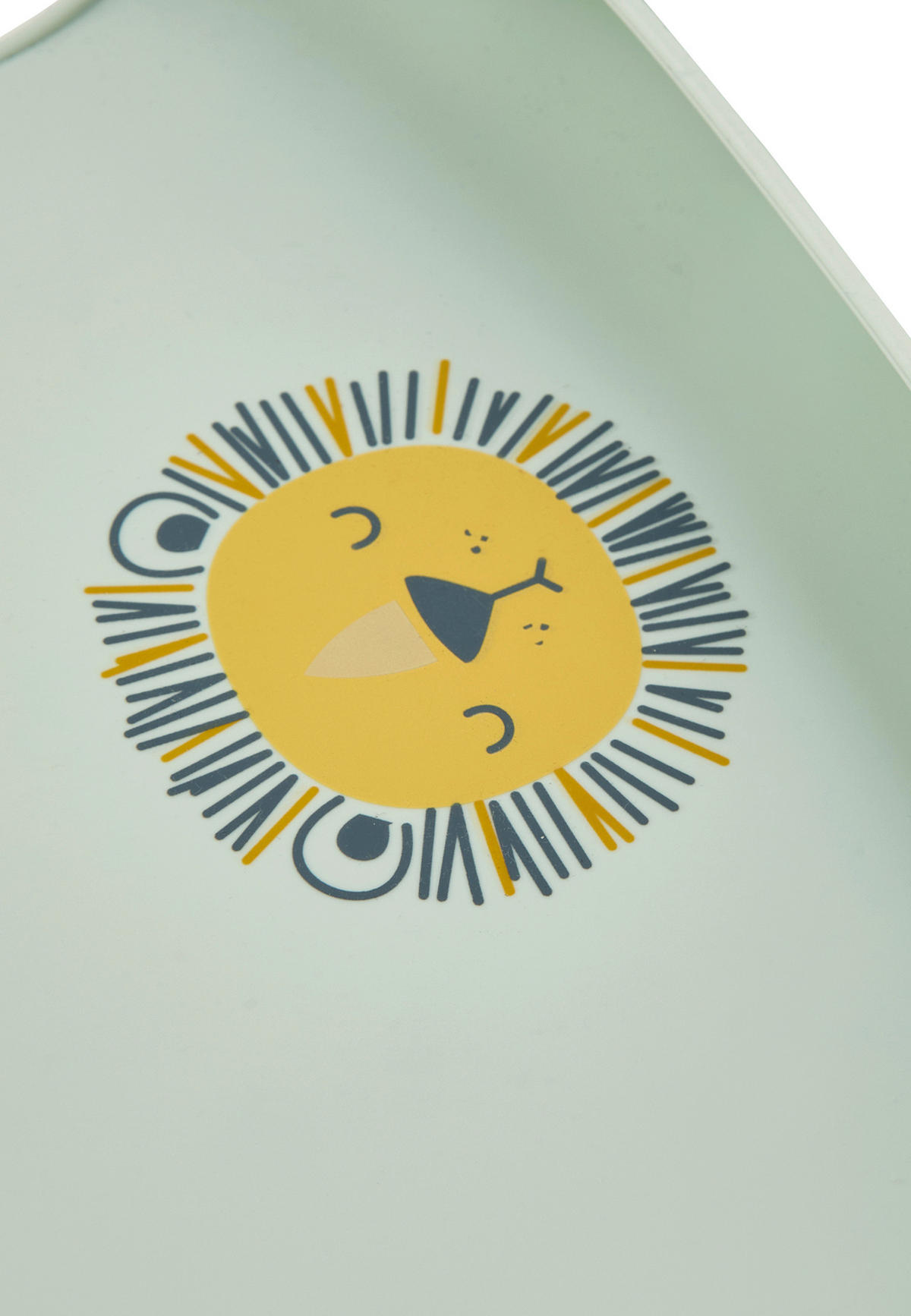 LÄTZCHEN Löwe Leo  - Salbeigrün, Basics, Kunststoff (32/24/2cm) - Sterntaler