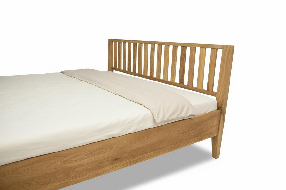 BETT 180/200 cm,  in Eichefarben,  - Eichefarben, Basics, Holz (180/200cm) - Chameo