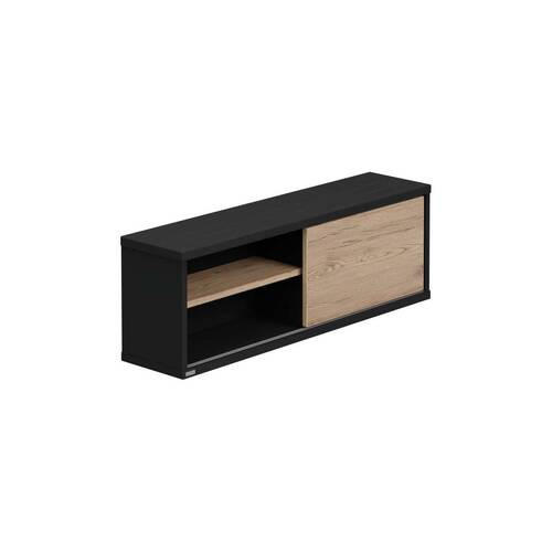 WANDREGAL Tomke Eichefarben, Schwarz  - Eichefarben/Schwarz, Basics, Holzwerkstoff (86,4/29,0/20,0cm) - Paidi