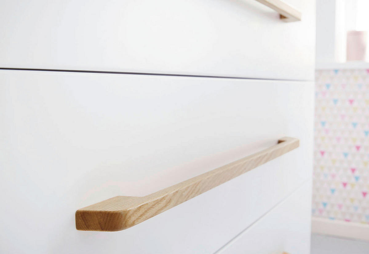 BABYZIMMER PINOLINO RIVA  - Eschefarben/Weiß, Design, Holzwerkstoff - Pinolino