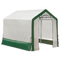 SKLENÍK   - bílá/zelená, Basics, plast (180/200/240cm)