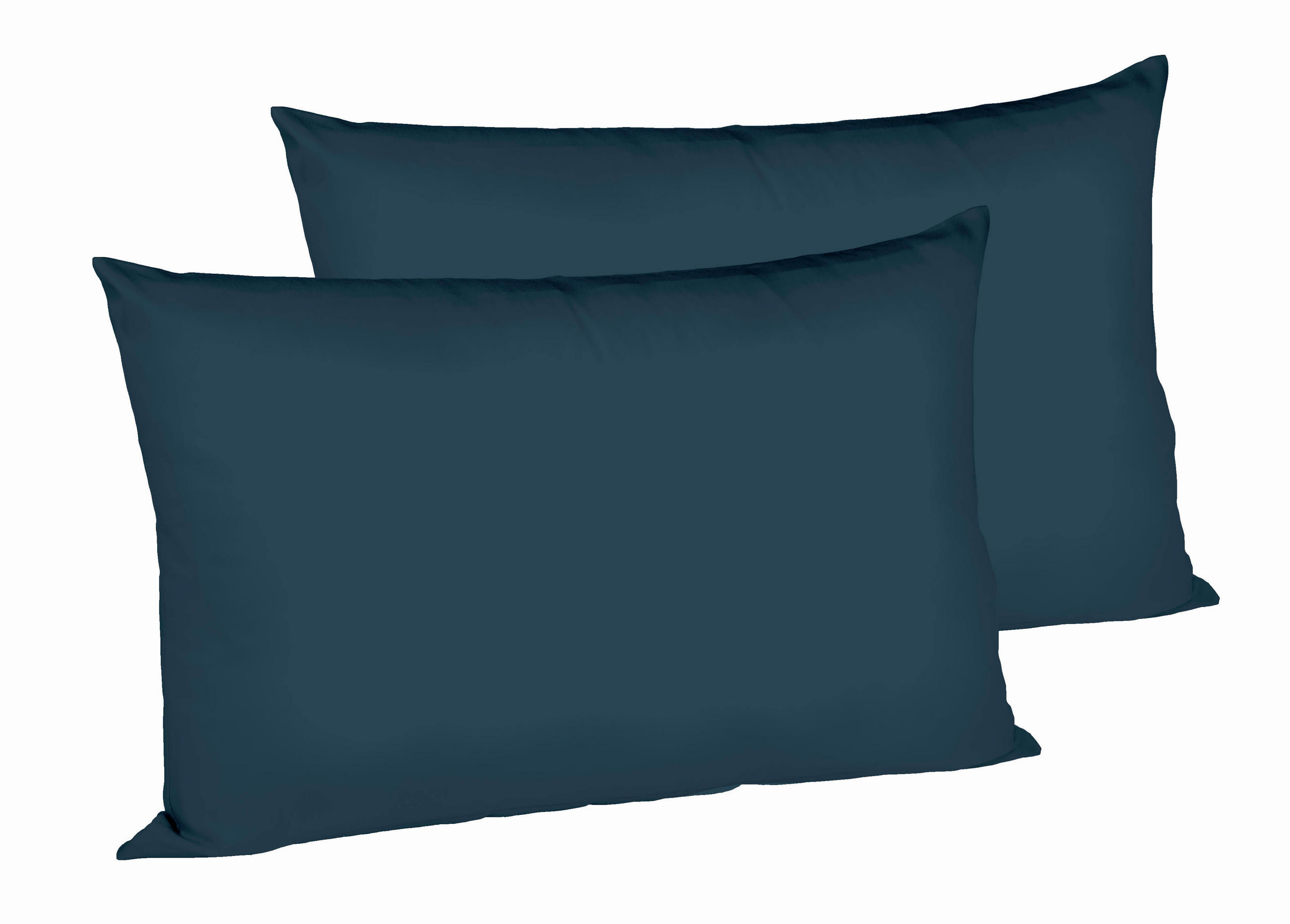 KISSENHÜLLEN-SET 40/60 cm  - Blau, Basics, Textil (40/60cm) - Fleuresse