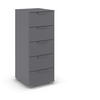 KOMMODE  in 40/100/35 cm  - Dunkelgrau, Design, Holzwerkstoff/Metall (40/100/35cm) - Carryhome