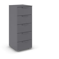 KOMMODE  in 40/100/35 cm  - Dunkelgrau, Design, Holzwerkstoff/Metall (40/100/35cm) - Carryhome