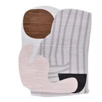 WEBTEPPICH 134/175 cm Shapes - Seven Multicolor  - Multicolor, Trend, Textil (134/175cm) - Tom Tailor