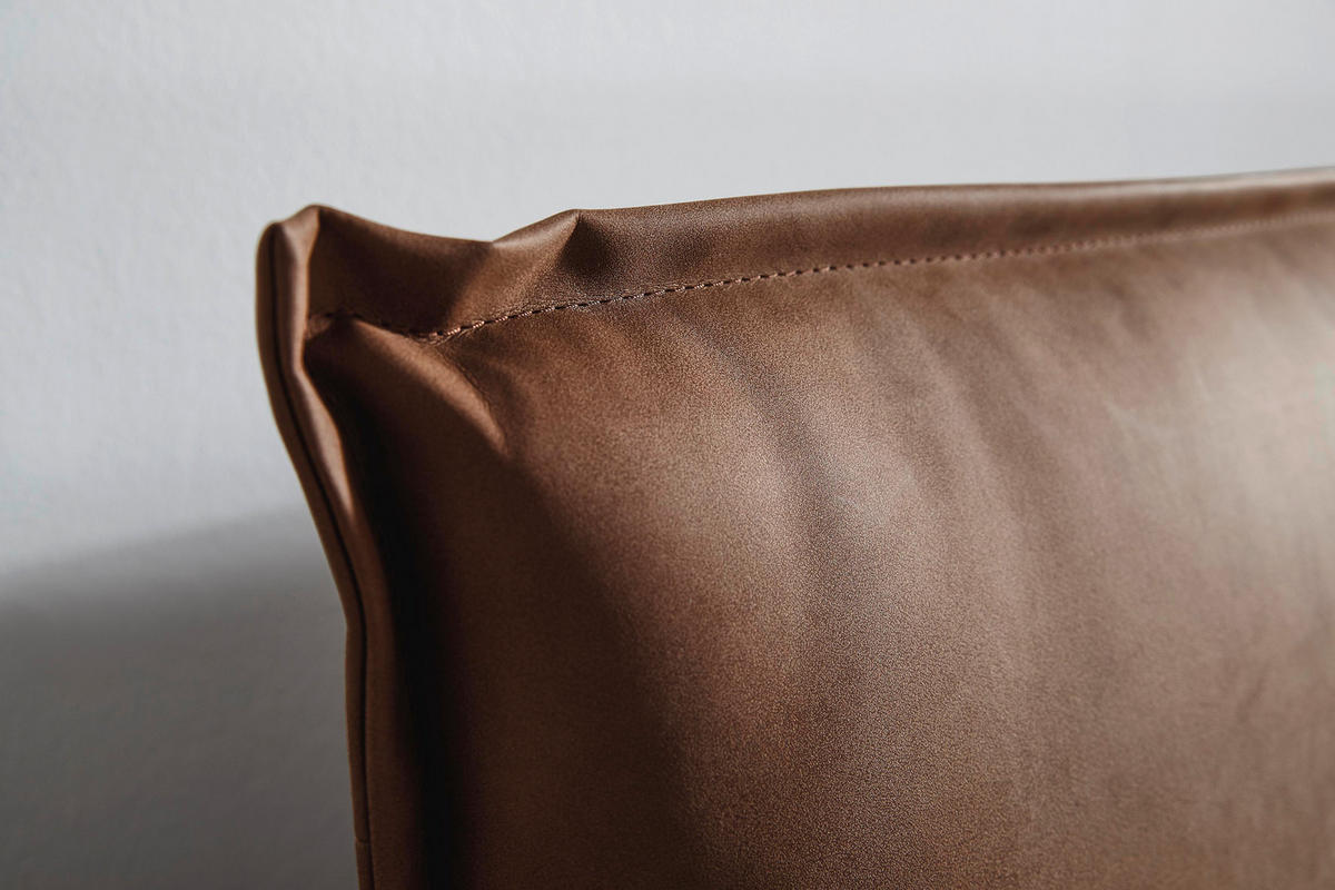 STAURAUMBETT 180/200 cm  in Eichefarben  - Eichefarben/Rostfarben, Design, Holzwerkstoff (180/200cm) - Xora