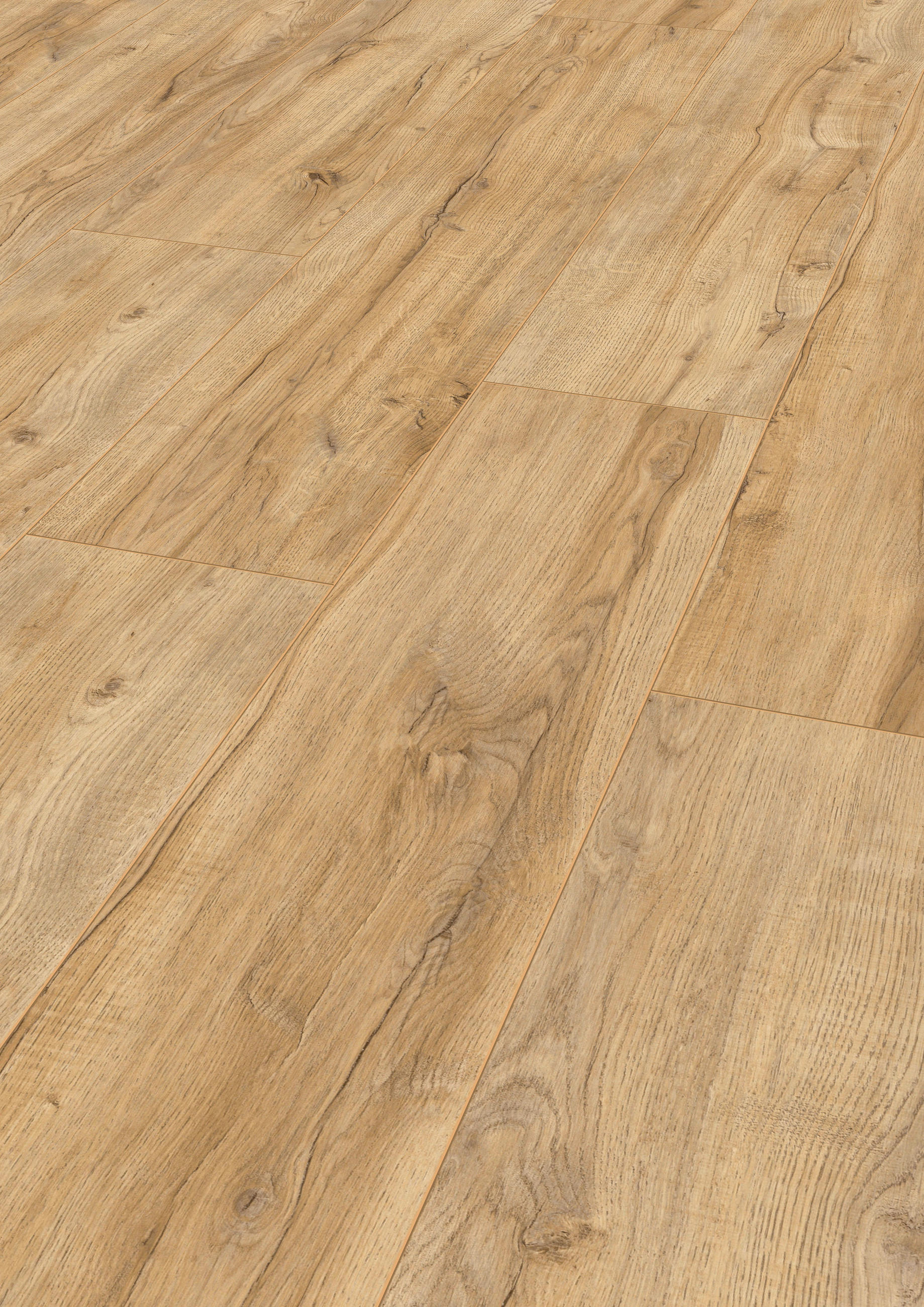 LAMINATBODEN Exquisit Plus  - Eichefarben, KONVENTIONELL, Holz (138.0/24.4/0.8cm)