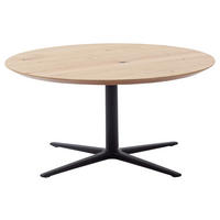 COUCHTISCH in Holz, Metall 83/83/35 cm  - Wildeiche/Anthrazit, Design, Holz/Metall (83/83/35cm) - Schöner Wohnen