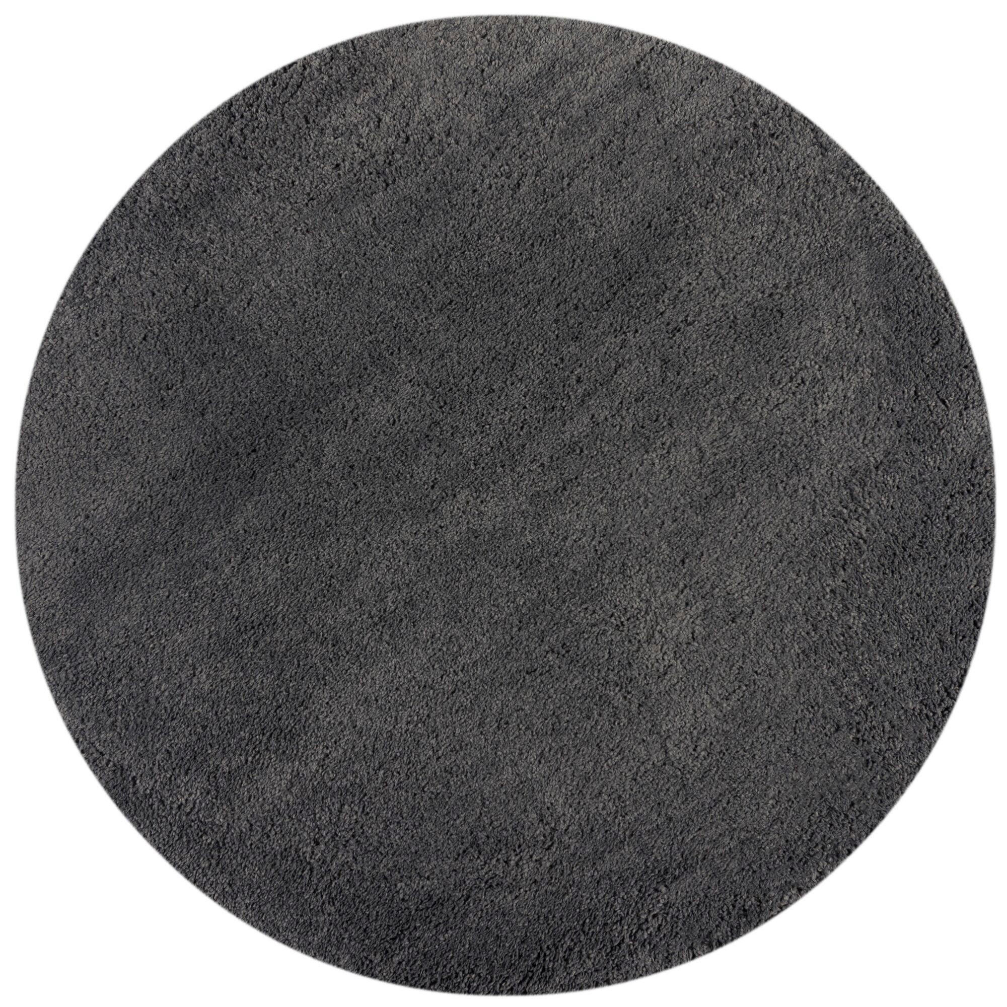 SHAGGY Flair Rugs Grau, Dunkelgrau  - Dunkelgrau/Grau, Basics, Textil (133mm)