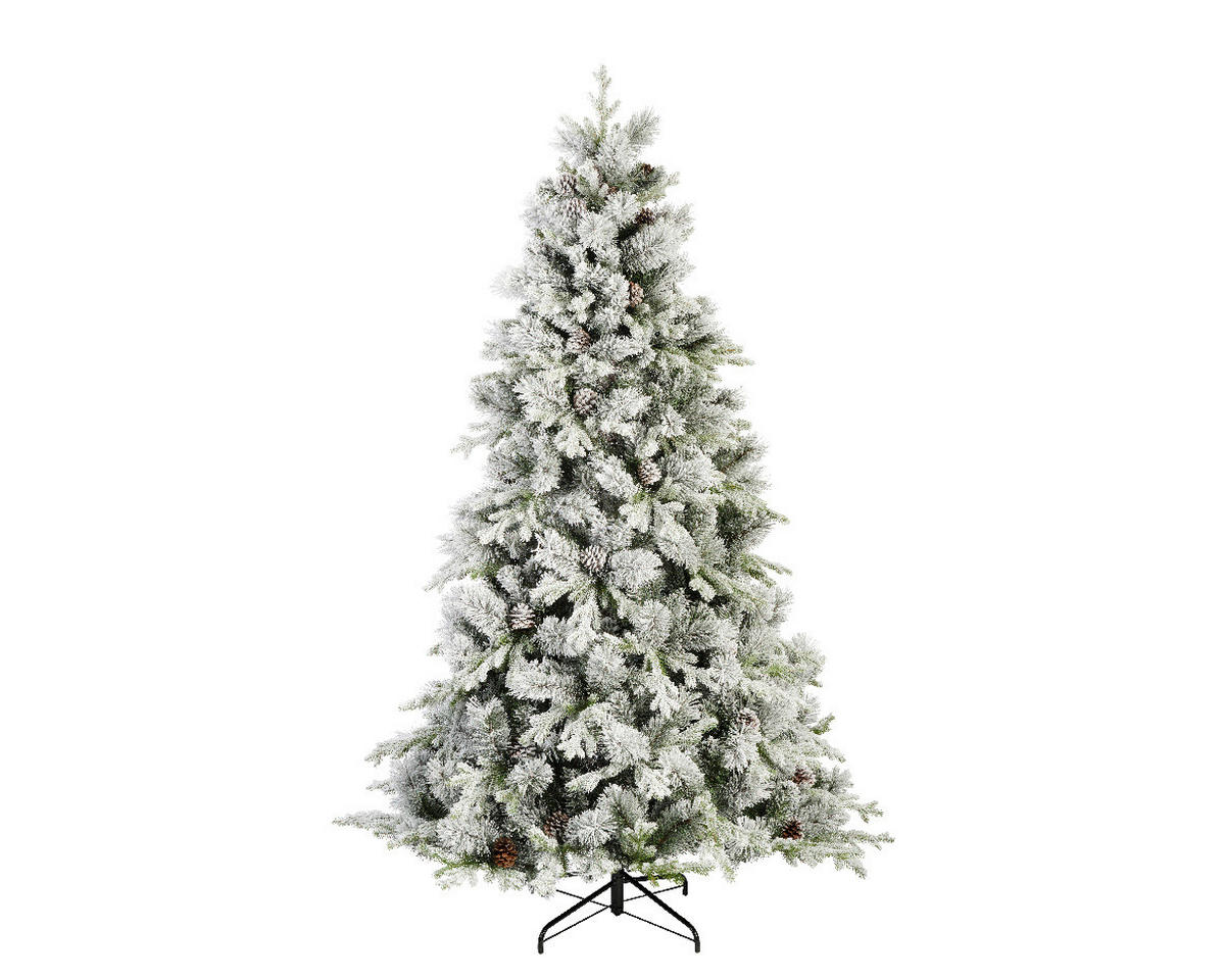 BOŽIČNA JELKA 210 cm  - zelena, Basics, kovina/umetna masa (138/210cm) - X-Mas