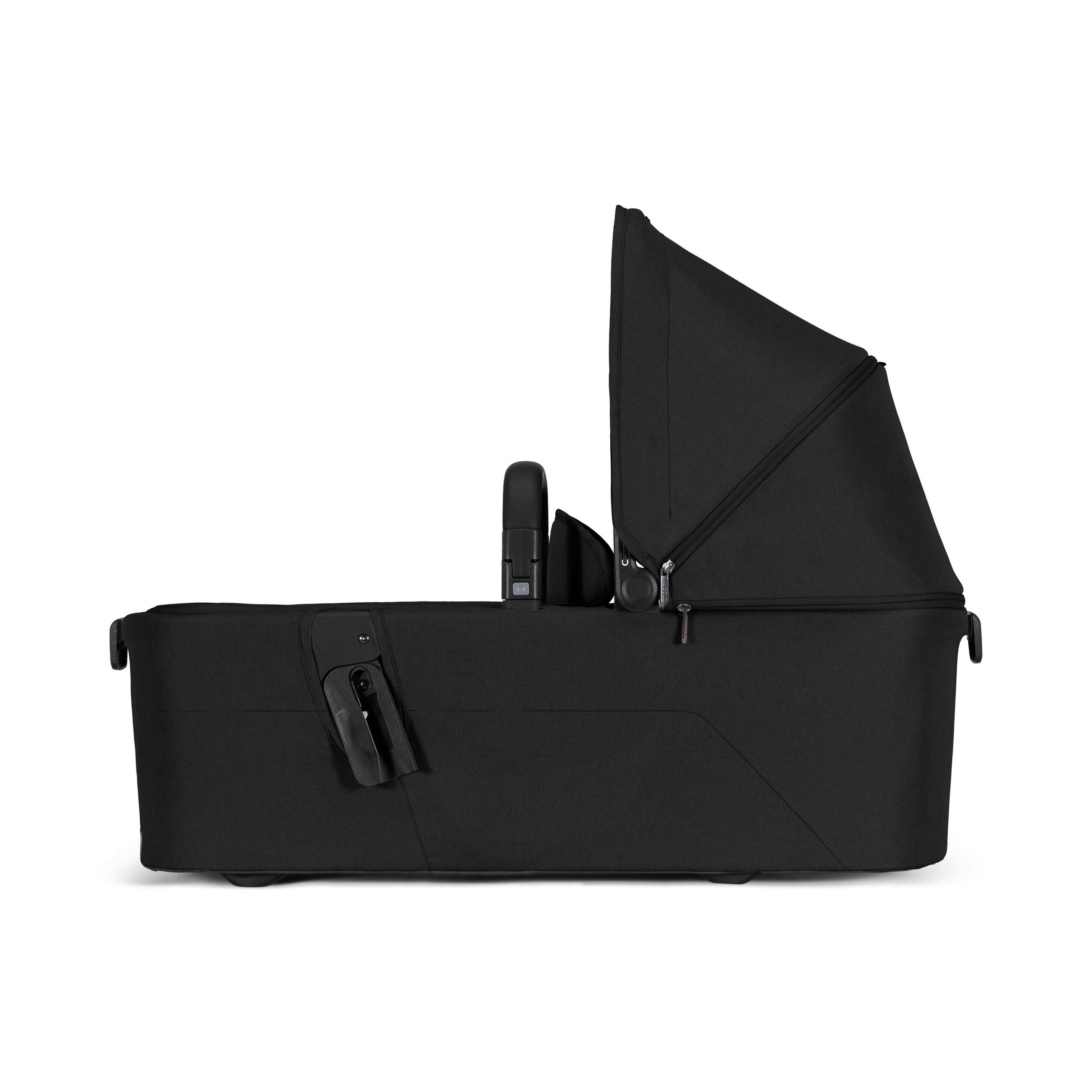 LIEGEWANNE AER2  - Schwarz, Basics, Textil/Metall (86/42/65cm) - Joolz