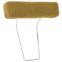 KOPFSTÜTZE in Webstoff  - Gelb, Design, Textil (52/14/12cm) - Carryhome
