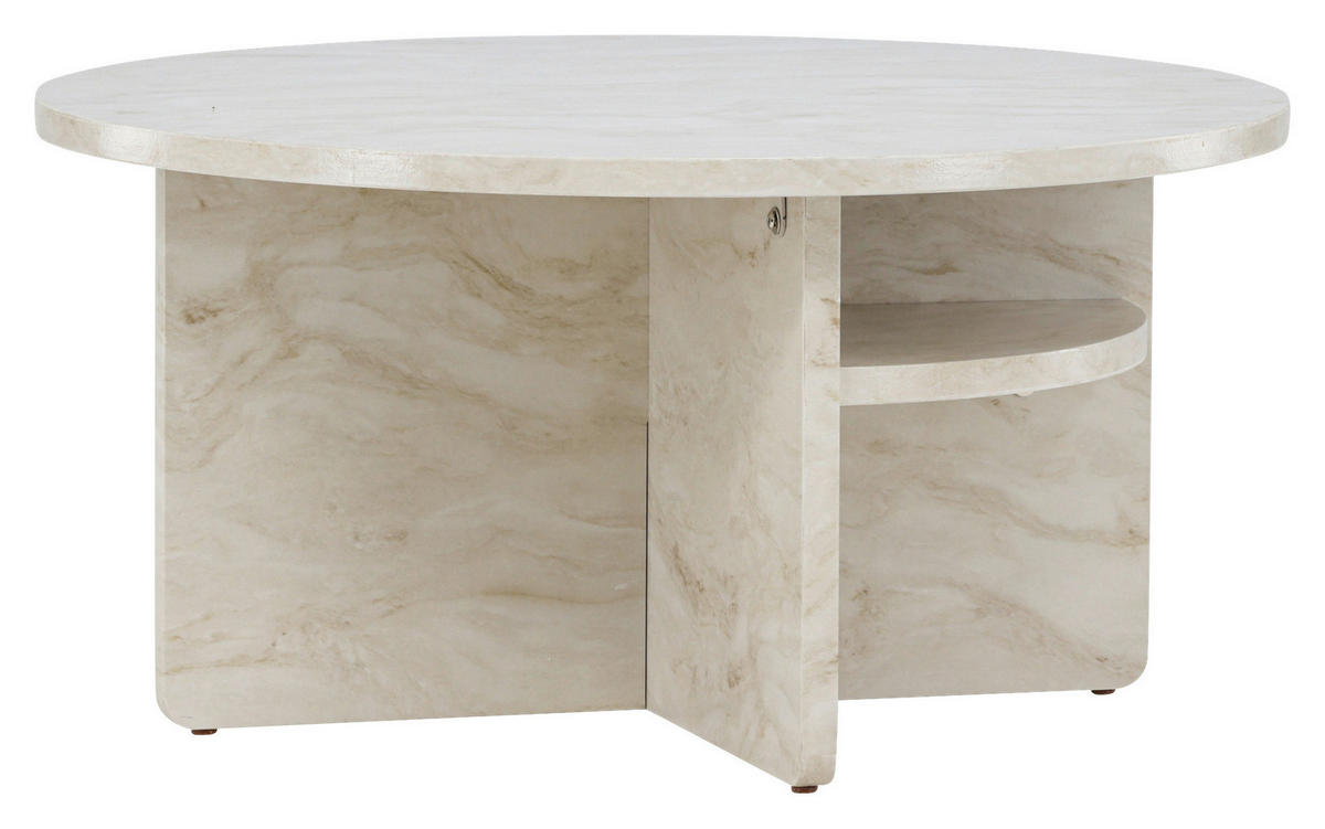 COUCHTISCH in Holzwerkstoff 85/85/42 cm  - Beige, Design, Holzwerkstoff (85/85/42cm) - Livetastic