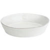 AUFLAUFFORM Keramik Feinsteinzeug  - Weiß Hochglanz, Basics, Keramik (30/22/7,5cm) - Costa Nova