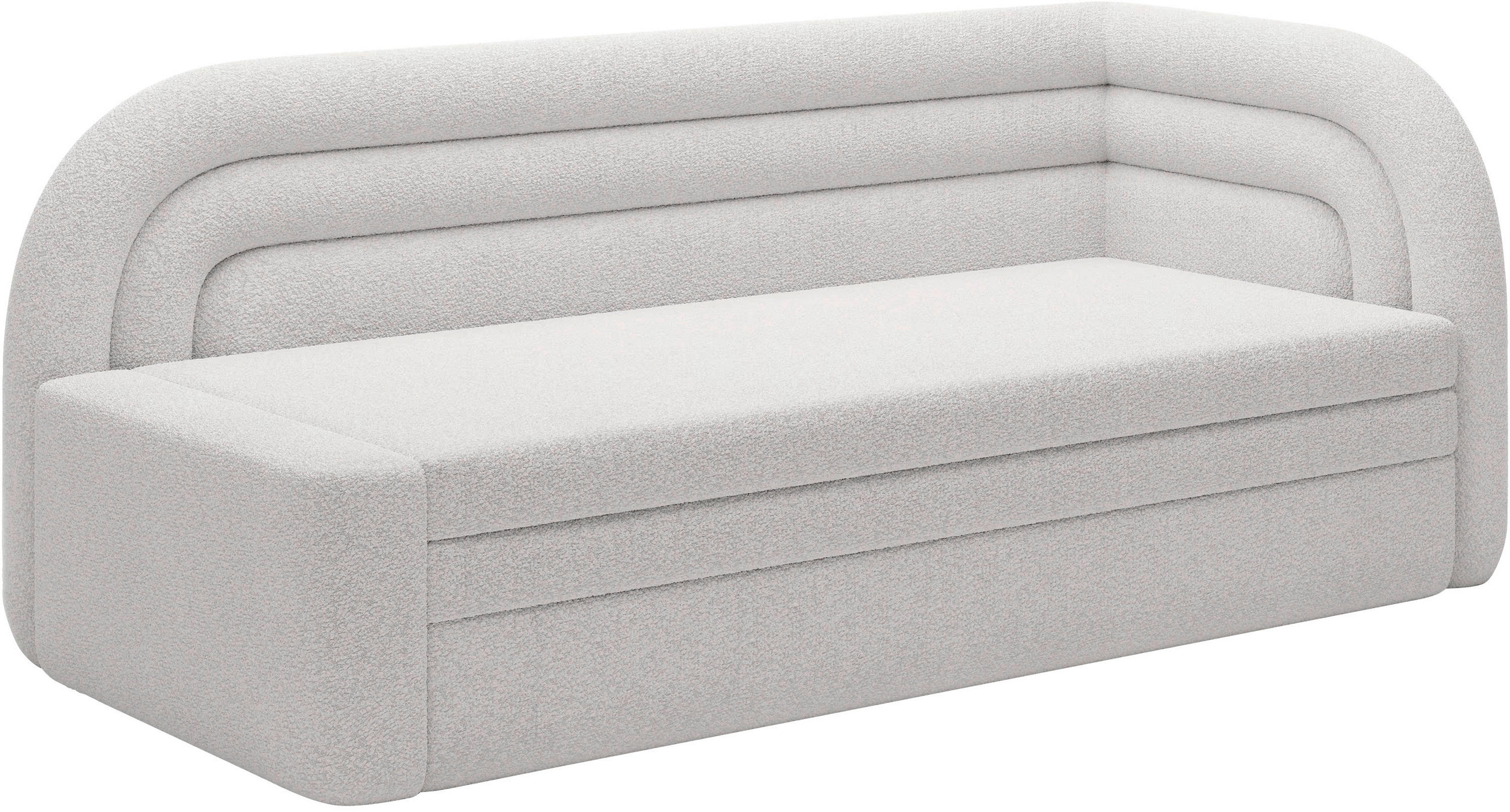 LEŇOŠKA, textil, biela - čierna/biela, Design, textil/plast (223/80/86cm) - MID.YOU